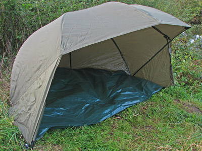 With the groundsheet fitted