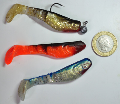Trebles not required: single hooks and soft lures are Bobs favourite combo.