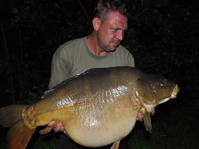 The scales settled at 43lb 8oz