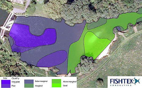 An example of the habitat mapping