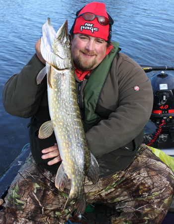 You can catch pike on jigs, but there are better methods