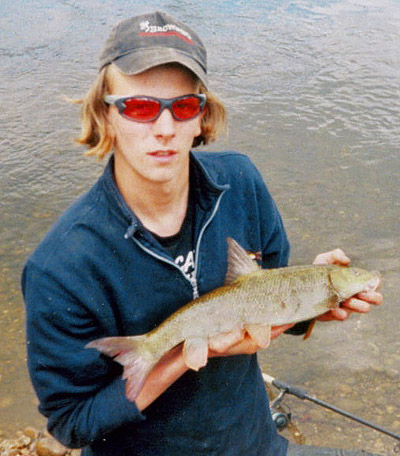 My first ever barbel in 2000