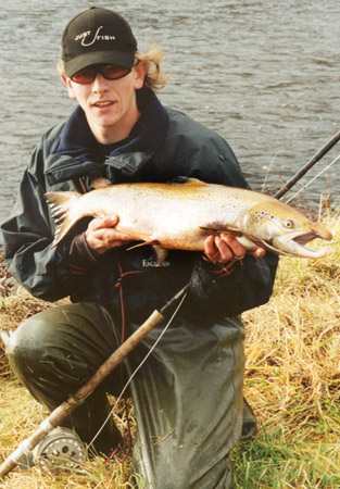 A fly-caught Tweed salmon