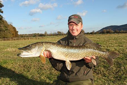 It wasn’t long before a nice low double of around 12lb was lying in the bottom of the net.