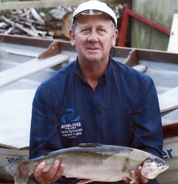 Angling Trust Level 2 coach Denis Symonds caught the biggest fish of the day