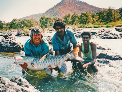 This 76lb mahseer from India’s River Cauvery in 1996 set off my love affair with far off fishing adventures