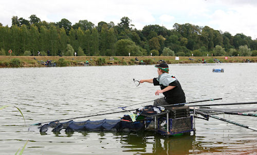 Action on the Match Lake