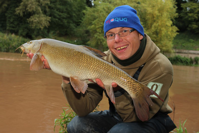 Mark with a nice River Wye barbel