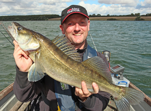 Very rarely does vertical fishing fail to produce a few zander
