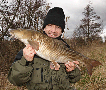 I used to catch a lot of winter barbel
