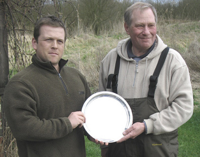 Warren Gill (left) twice winner of the prestigious Osprey Salver