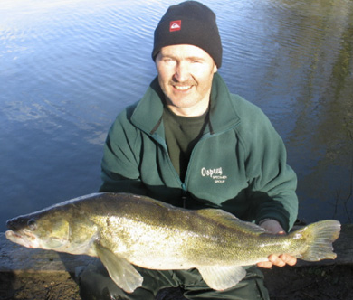 Osprey Secretary Clive with a Wyboston double taken during a mini campaign