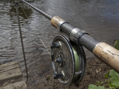 My favourite rod and reel - I won't be seeing them for a while yet though...
