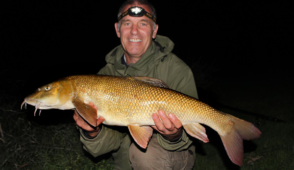 Pete with an after dark Severn double