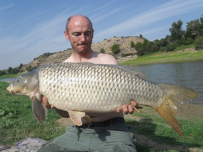 Andy with a nice Ebro common