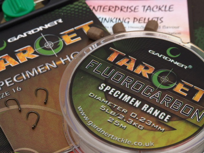 My terminal tackle hook and line choices