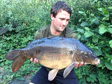 The first report of anything other than a tench came from the North Lake where Mark Beagley had caught a 24lb10oz carp 