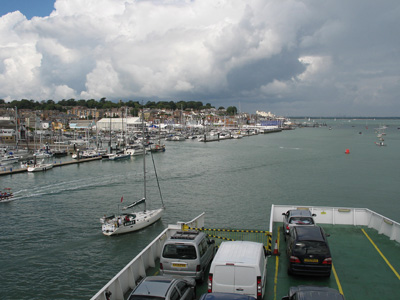 Heading out from Southampton