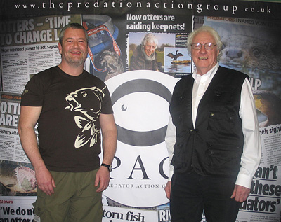 With Tim Paisley on the PAG stand at Carpin' On