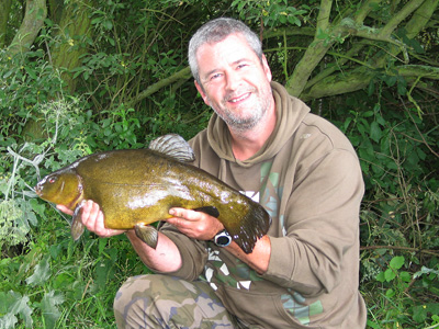 A better than average tench saved me from a blank