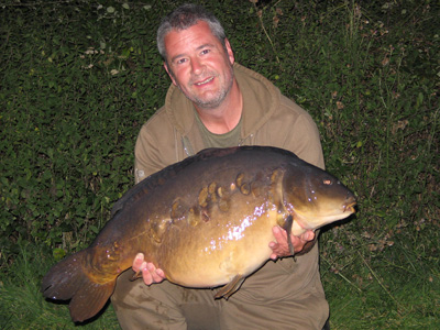 ‘Lumpy’, the second biggest carp in the pit.