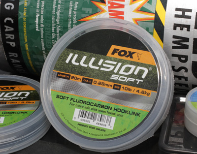 Think about fluorocarbon and line diameter.