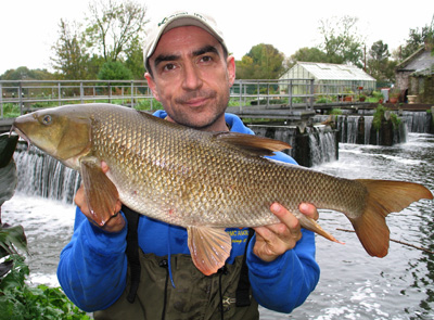 I’ve caught a lot of good barbel on chub gear over the years – this 11lb fish took bread on a size 12 hook to 4lb line!