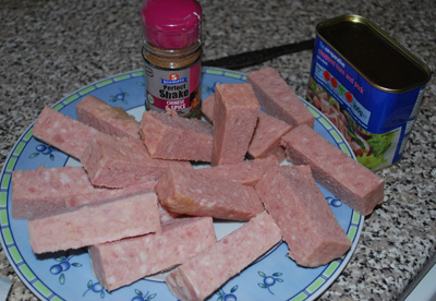 Good old luncheon meat - still doing the business