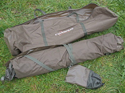 Lightweight, easy to erect, simple to pack up and a quality carry bag.