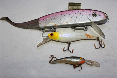 Crankbaits come in a huge variety of sizes