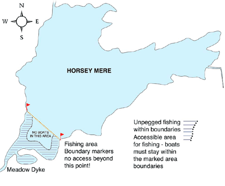 horsey Mere Map