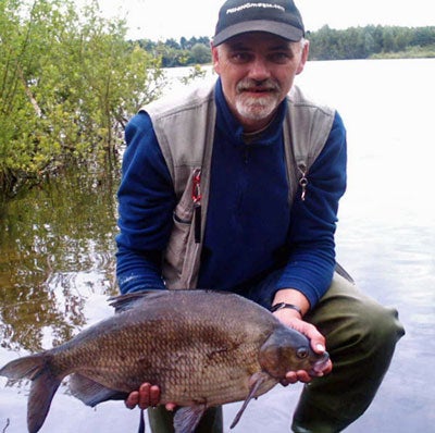 Phil with a big bream