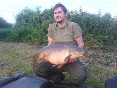 James, the winner with a 30.8 carp