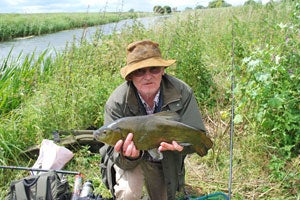 Ron and a tench