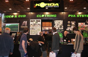 Lots of interest in the Korda stand