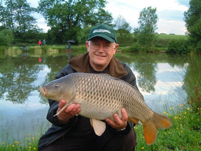 The carp in this commercial average about 3lb but have odd big ones like this 20-pounder