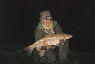 Roger with another big barbel