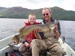 Jan Detko and monster Lake District pike