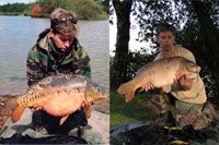 Dave with big carp from Stafford Moor