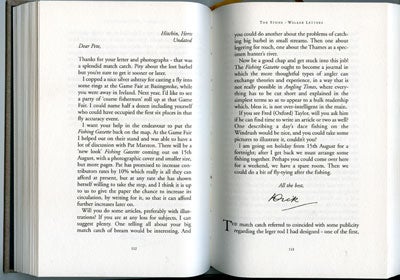 An extract from the Stone-Walker Letters