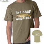 The Carp Whisperer Men's Tshirt Gildan Ultra Cotton - Prairie Dust.jpg
